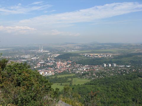 výhled z Bořně