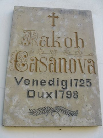 pamětní deska na kapli sv. Barbory