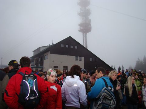31. 12. 2009 na vrcholu Javořice