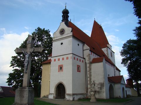 kostel sv. Mikuláse v Horní Stropnici