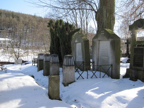 náhrobky rodičů J. Hoffmanna