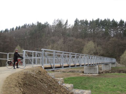 most přes Jihlavu blízko Fretychova mlýna