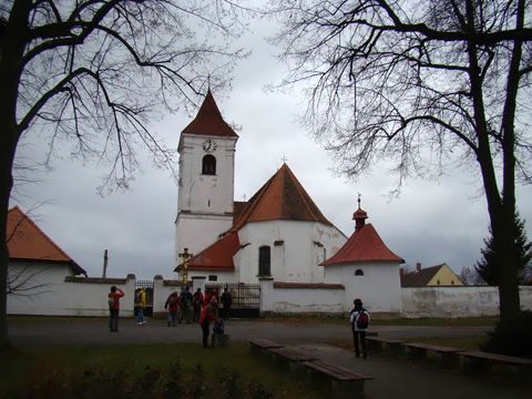 střed Urbanova tvoří kostel a kaple sv. Barbory