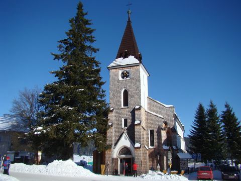 kostel sv.Stěpána, dominanta Kvildy