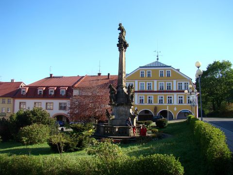 historické centrum Žacléře