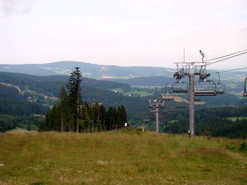 lanovka na Kobyle (1105 m) u Churáňova