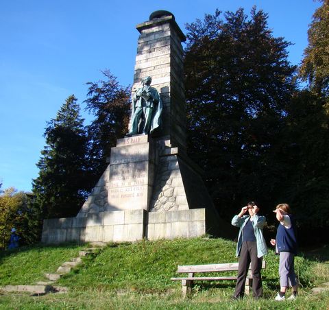 památník J. Š. Baara na Výhledech