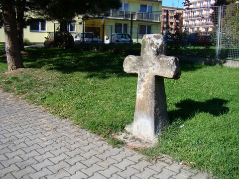 kamenný kříž ve Světlé nad Sázavou