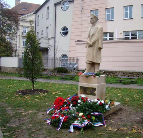 socha T. G. Masaryka se navrátila do Jihlavy
