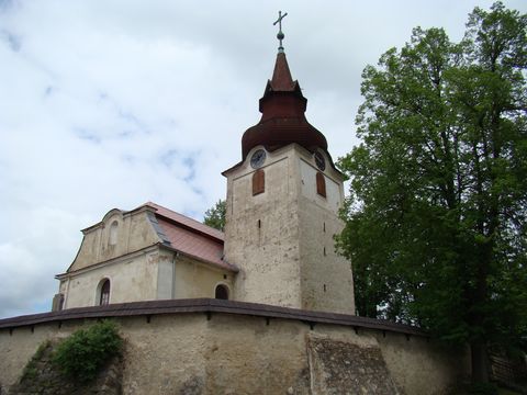kostel ve Vyskytné