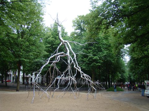 výzdoba ulic v Haagu