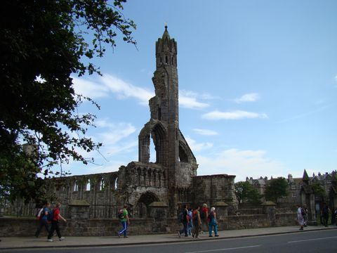 zbytky katedrály v St.Andrews 2