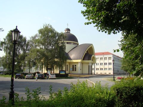 nový pravoslavný kostel v Kezmaroku