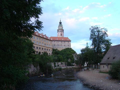 zámek nad Vltavou