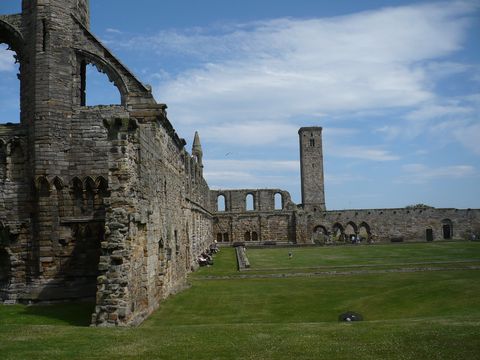 zbytky katedrály v St.Andrews 3