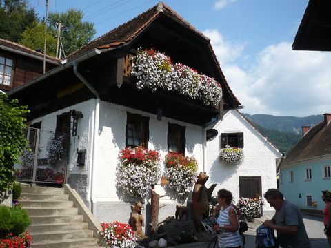 blízko obce Mixnitz je vchod do Medvědí soutěsky