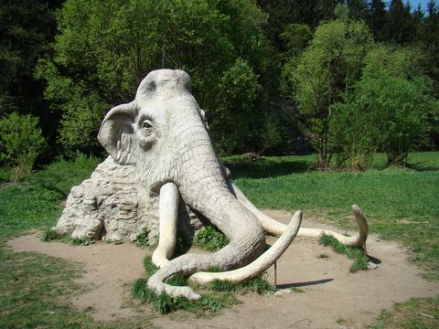 mamut pod Rozstípenou skálou