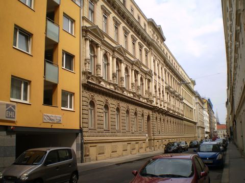 sanatorium Löw ve Vídni, kde zemřel GM