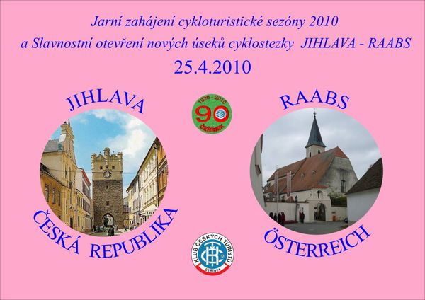 Pamětní list Zahájení cykloturistické sezóny 2010