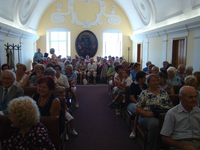 turisté se sešli v historickém sále Staré radnice v Havlíčkově Brodě