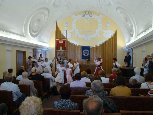 vystoupení brodského folklorního souboru Kalamajka