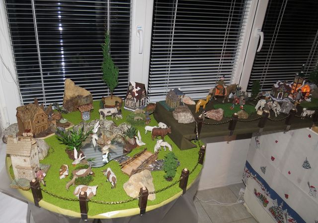 postavit celý betlém je velice náročné; www.svatosi.cz