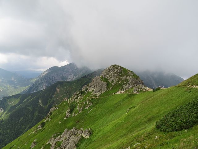 Goričková (1912 m) - i zde se mění počasí k horšímu