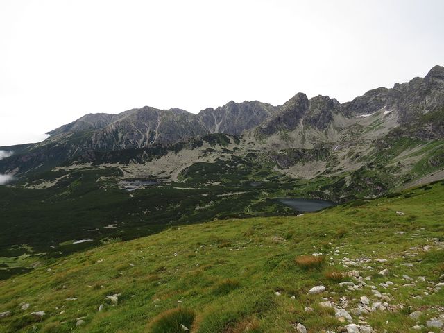 vrcholky, po kterých vede nejtežší tatranská túra
