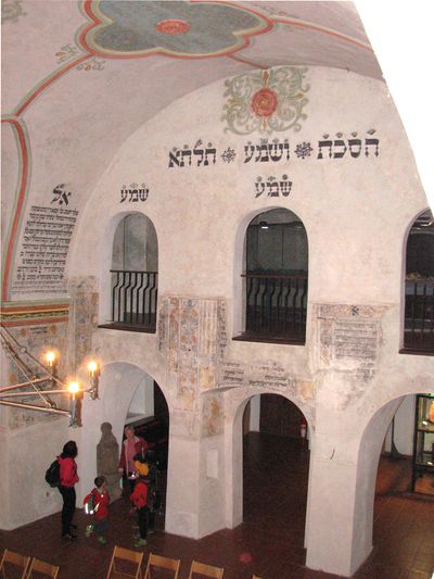 třebíčská synagoga je spolu s dalšími objekty židovského města zařazena mezi kulturní památky UNESCO; foto F. Janeček