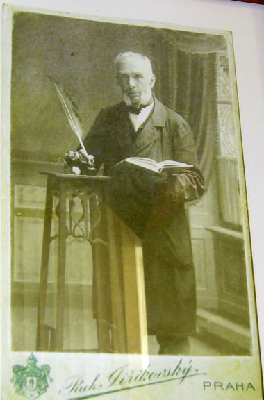profesor Jakub Hron v roce 1910