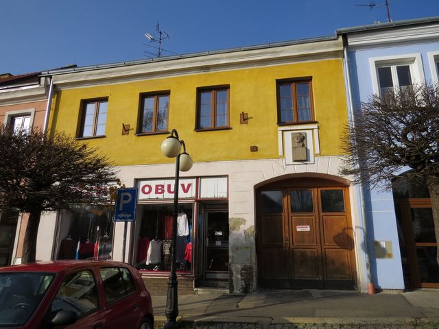 rodný dům skladatele V. Nováka v Kamenici nad Lipou