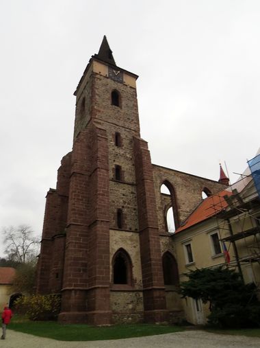 stavební dominanta Sázavského kláštera