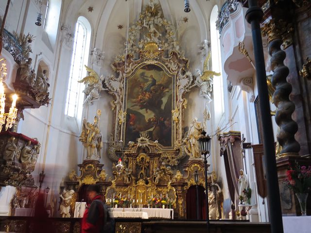 oltář kostela sv. Prokopa