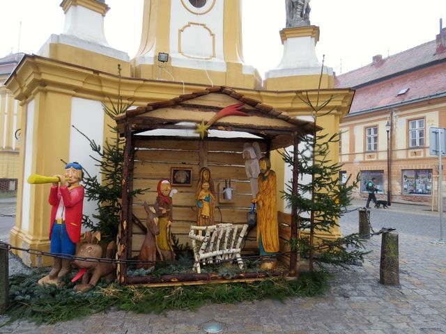 advent na náměstí v Jaroměřicích