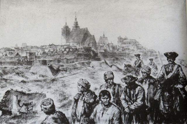 Selské vzpoury - vůdci selského povstání ve Stonařově jsou odváděni z Jihlavy do vězení na Špilberku roku 1722