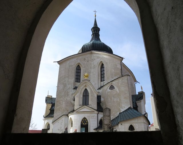 kostel sv. Jana Nepomuckého na Zelené hoře u Žďáru nad Sázavou