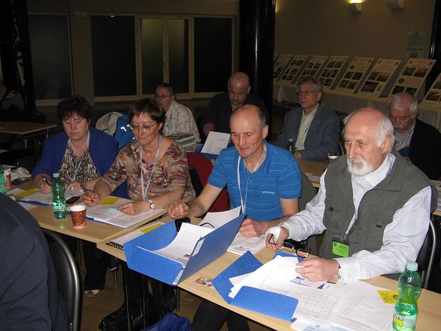 delegáti z oblasti KČT Vysočina; foto M. Bradová