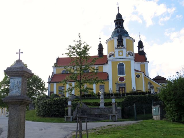 poutní kostel Nanebevzetí Panny Marie v Chlumu u Třeboně