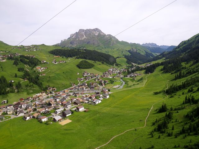 obec Lech z lanovky