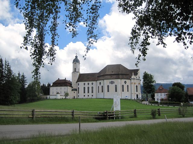 Wieskirche u Steingadenu