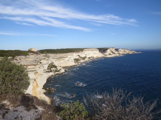 nejjižnější část ostrova Korsiky - mys Pertusato