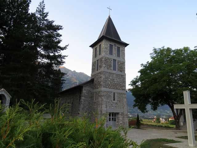 kostel sv. Antonína v Gusinje