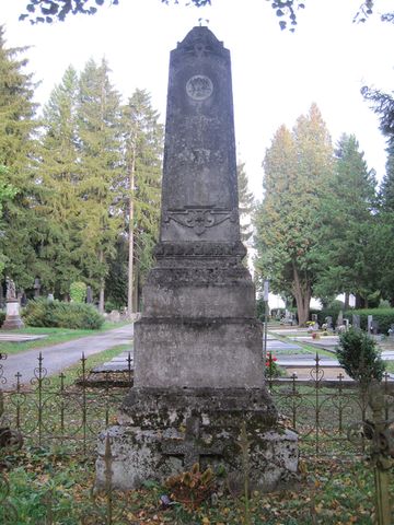 náhrobek rodiny Franze Gottfrieda Czapa