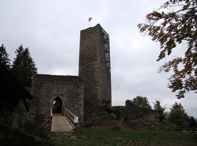 hrad Orlík nad Humpolcem