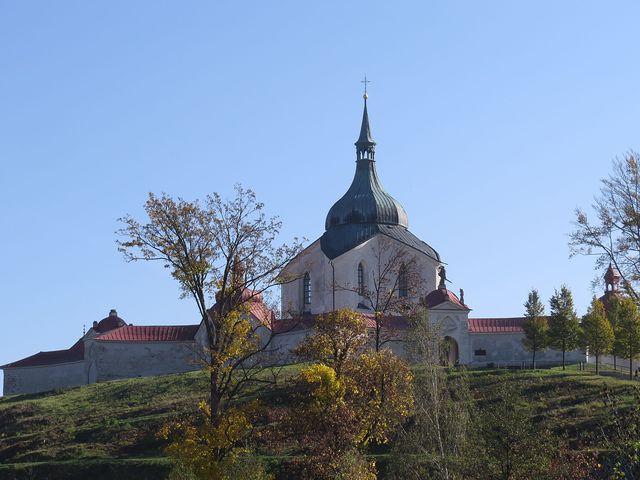 poutní kostel na Zelené hoře je zapsán na seznamu světového dědictví UNESCO