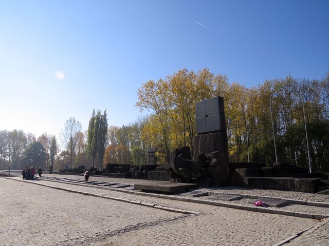 památník Holocaustu v Birkenau