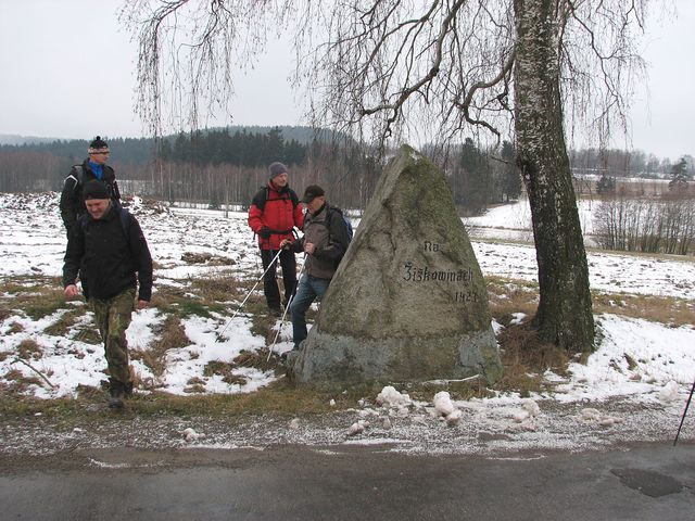 pamětní kámen Na Žižkovinách; foto F. Janeček