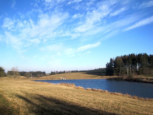soustava rybníků v údolí Jihlávky u Stonařova