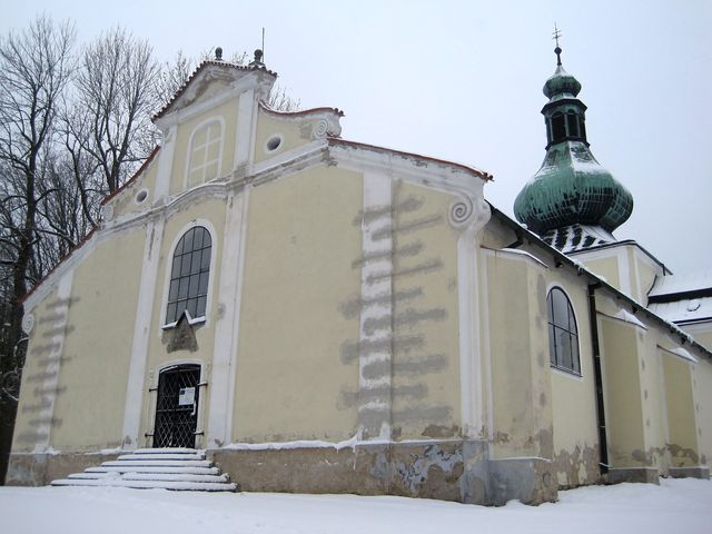 poutní kostel na vrchu Křemešník