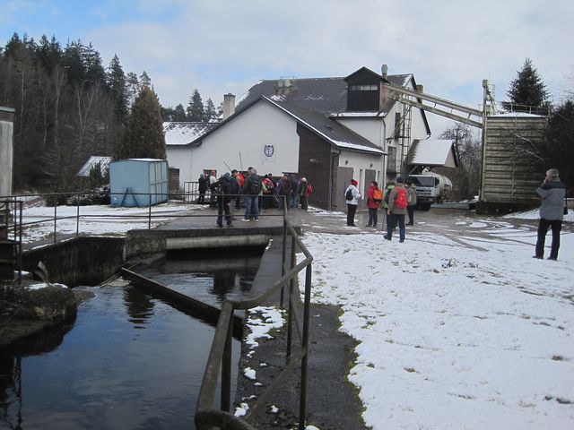 příchod k Pekárkovu mlýnu příchod k Pekárkovu mlýnu